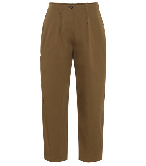Stretch cotton twill pants | Valentino