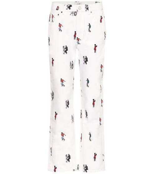 Dance printed jeans | Kirin