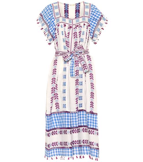 Abito in cotone con ricami | Dodo Bar Or