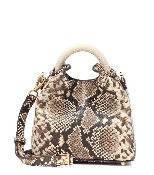 Exclusive to Mytheresa – Madeleine snake-effect tote | Elleme