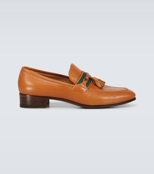 Exklusiv bei Mytheresa – Tassel Loafers aus Leder | Gucci