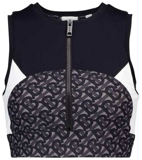 Brassière de sport à logo | Burberry