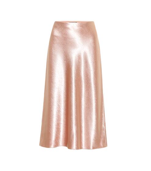 Satin midi skirt | Vince
