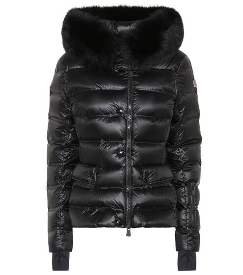 Armotech fur-trimmed down ski jacket | Moncler Grenoble
