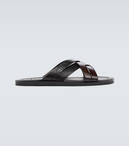 Sifnos Scritto leather sandals | Berluti