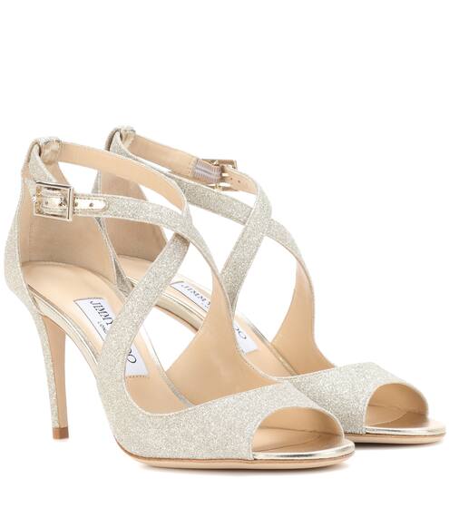 jimmy choo emily 85 glitter