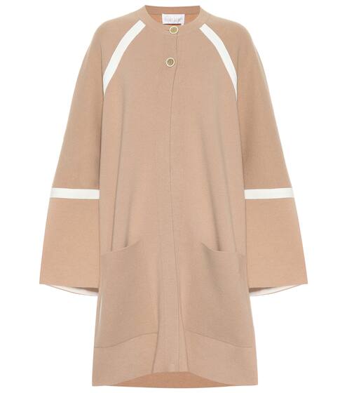 Oversized wool and cashmere coat | Chloé