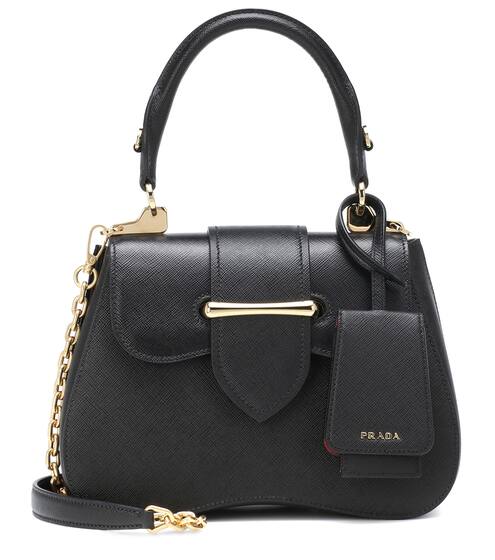 Sidonie Small leather shoulder bag | Prada