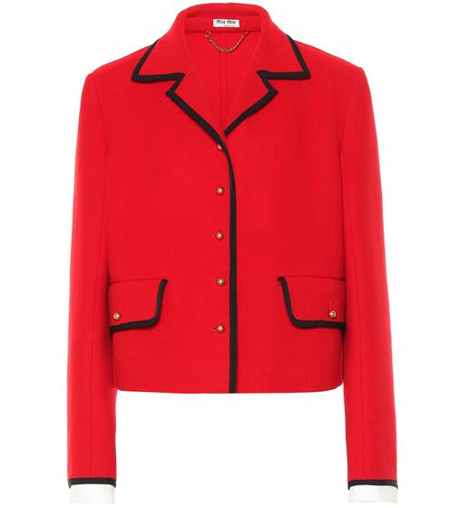 Wool jacket | Miu Miu