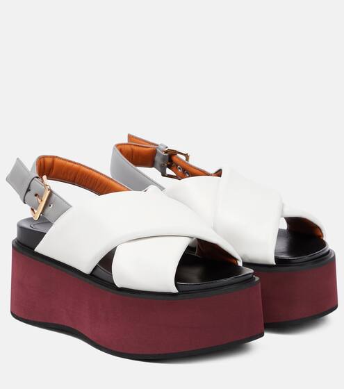 designer platform sandals