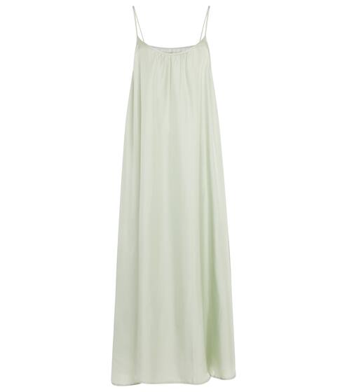Napoli silk satin slip dress | Asceno