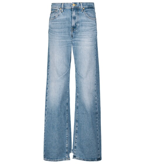 Tess high-rise wide-leg jeans | 7 For All Mankind