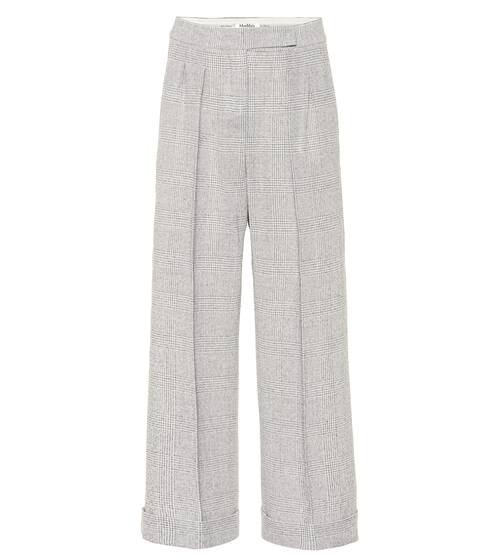 Dax mid-rise wide-leg wool pants | Max Mara