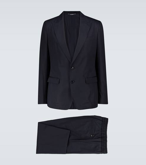 Cotton and silk-blend suit | Dolce & Gabbana