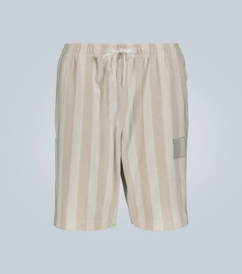 Striped toweling shorts | Fendi