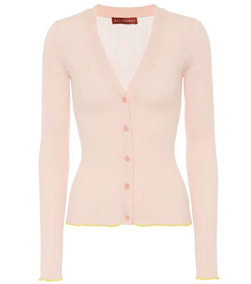 Harwell silk and cotton cardigan | Altuzarra