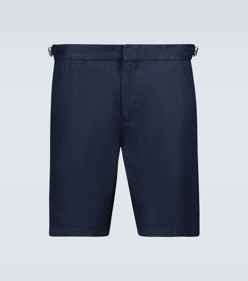 Norwich slim-fit linen shorts | Orlebar Brown