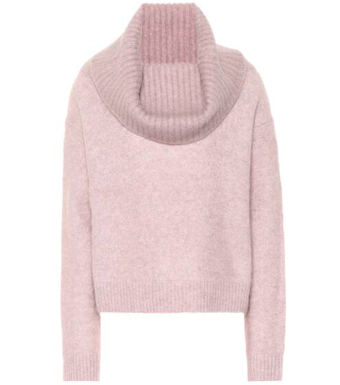 Cowl-neck mohair-blend sweater | Acne Studios