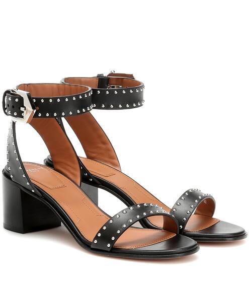 Elegant 60 studded leather sandals | Givenchy