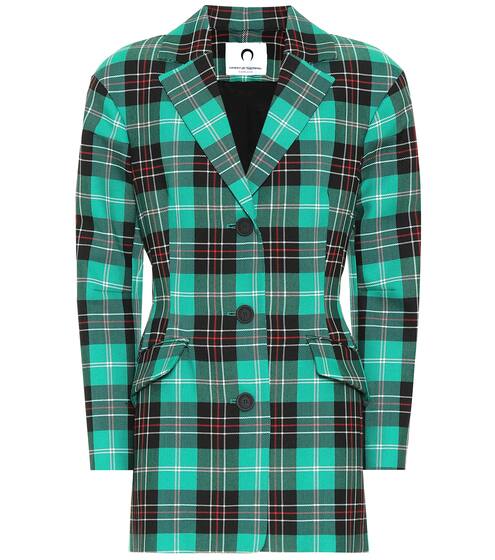Checked blazer | Marine Serre