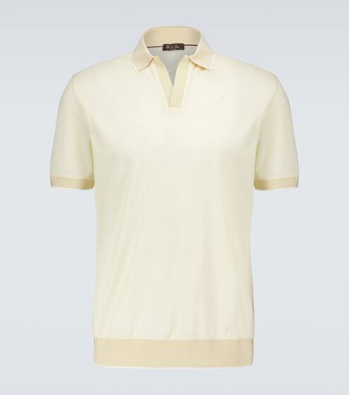 Byron short-sleeved polo shirt | Loro Piana