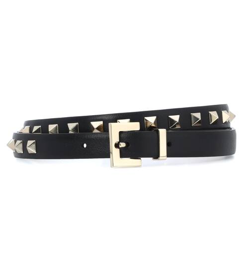 Valentino Garavani Rockstud leather belt | Valentino