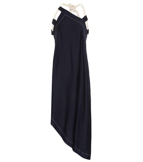 Asymmetrisches Kleid aus Crêpe | Monse