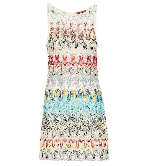 Cotton-blend minidress | Missoni