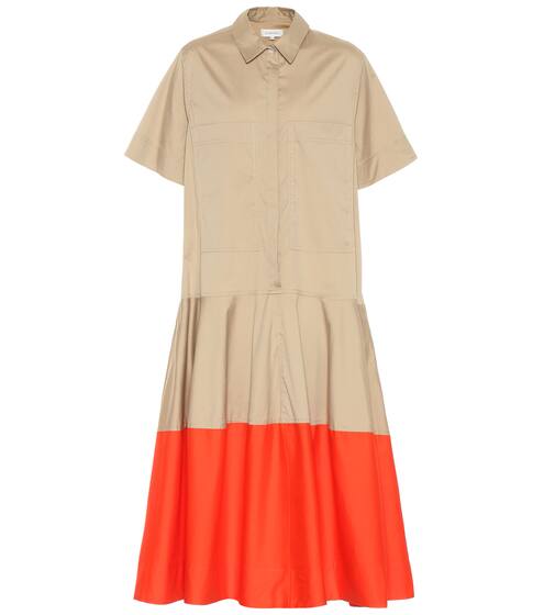 Elsie cotton-blend shirt dress | Lee Mathews