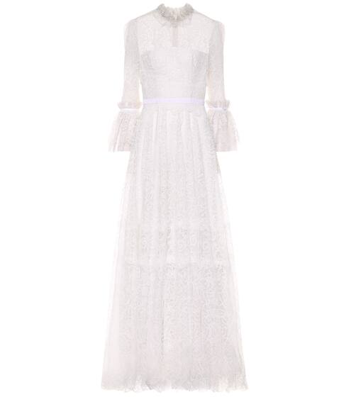 Floral lace gown | Costarellos