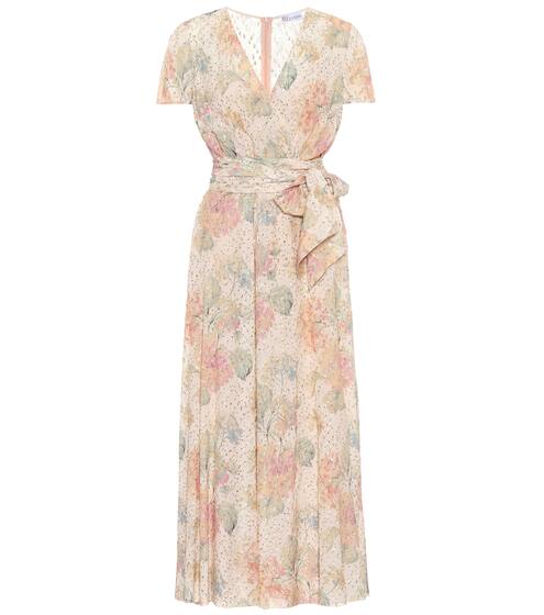 Floral fil coupé dress | REDValentino