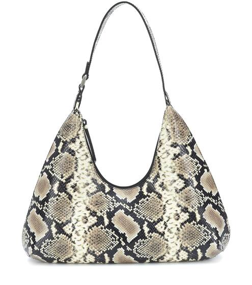 Amber leather shoulder bag | By Far