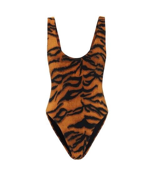 Exclusive to Mytheresa – Marissa tiger-print swimsuit | Norma Kamali