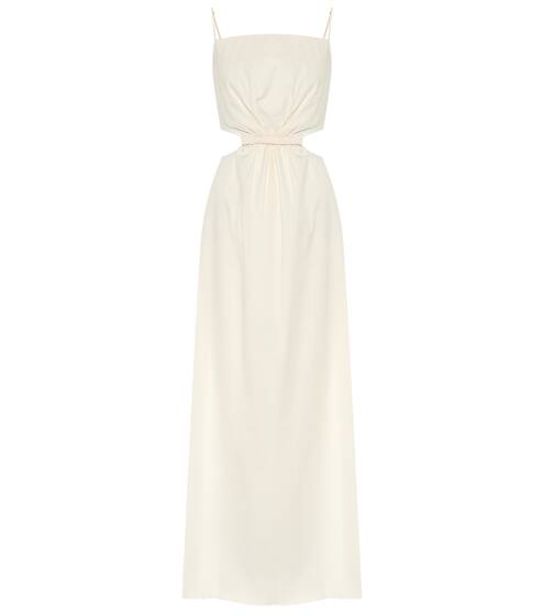 White Sand stretch-cotton maxi dress | Johanna Ortiz