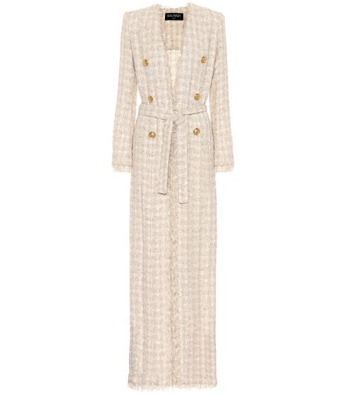 Tweed maxi cardigan | Balmain