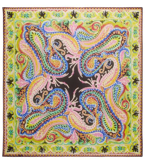 وشاح من الحرير بطبعات | Etro