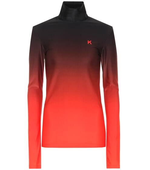 Ombré jersey top | Kwaidan Editions