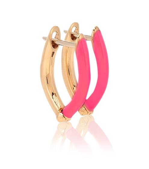 Cristina 18kt gold hoop earrings | Melissa Kaye
