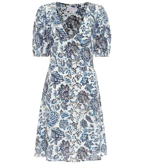 Miniabito a stampa in crêpe | Velvet