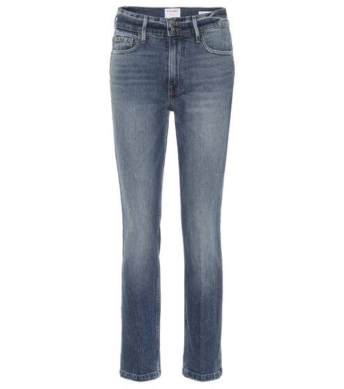 Sylvie high-rise straight jeans | Frame