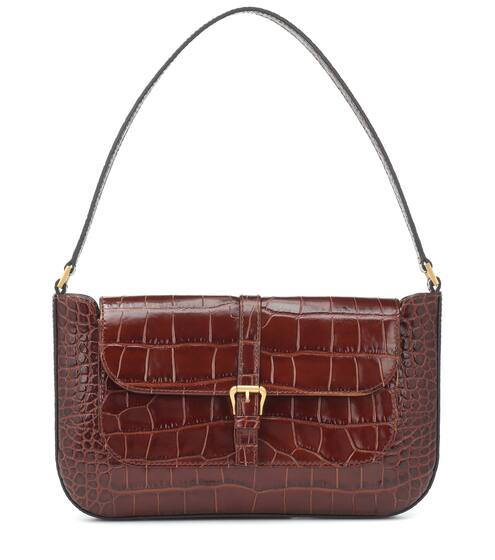 Miranda leather shoulder bag | By Far