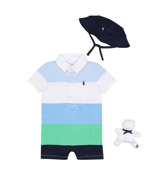 Baby playsuit hat and soft toy set | Polo Ralph Lauren Kids