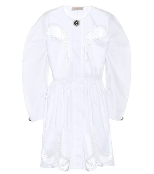 Embellished cotton minidress | Christopher Kane