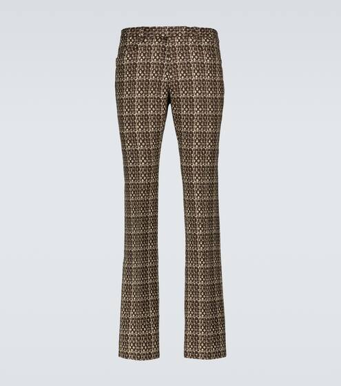 Flared woven pants | Gucci