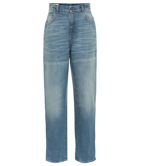 High-rise wide-leg jeans | Gucci