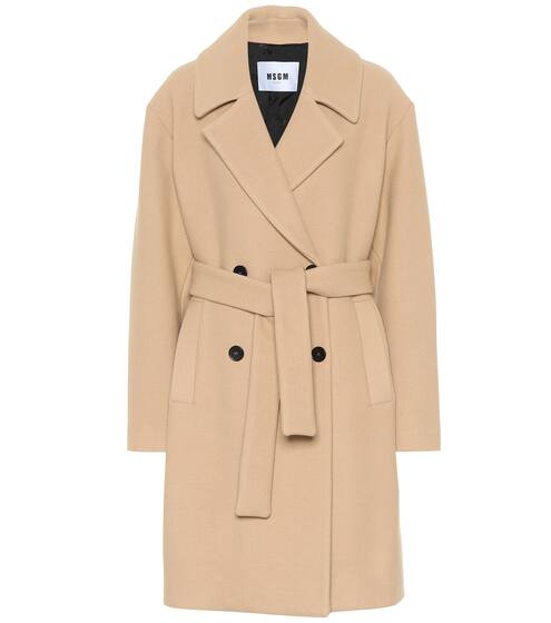 Wool-blend coat | MSGM