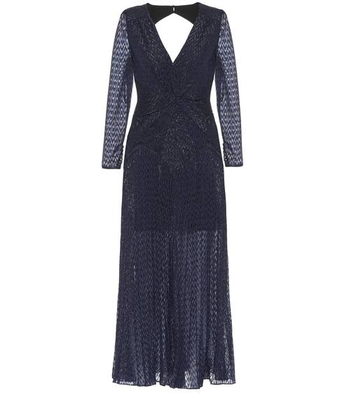 Fil-coupé midi dress | Self-Portrait