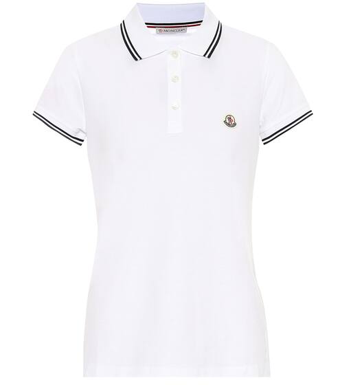Cotton-piqué polo shirt | Moncler