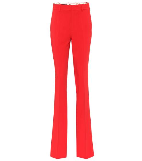 Flared crêpe pants | Gucci