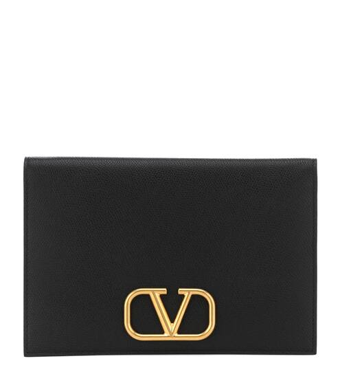 Valentino Garavani Etui VLOGO aus Leder | Valentino / Garavani